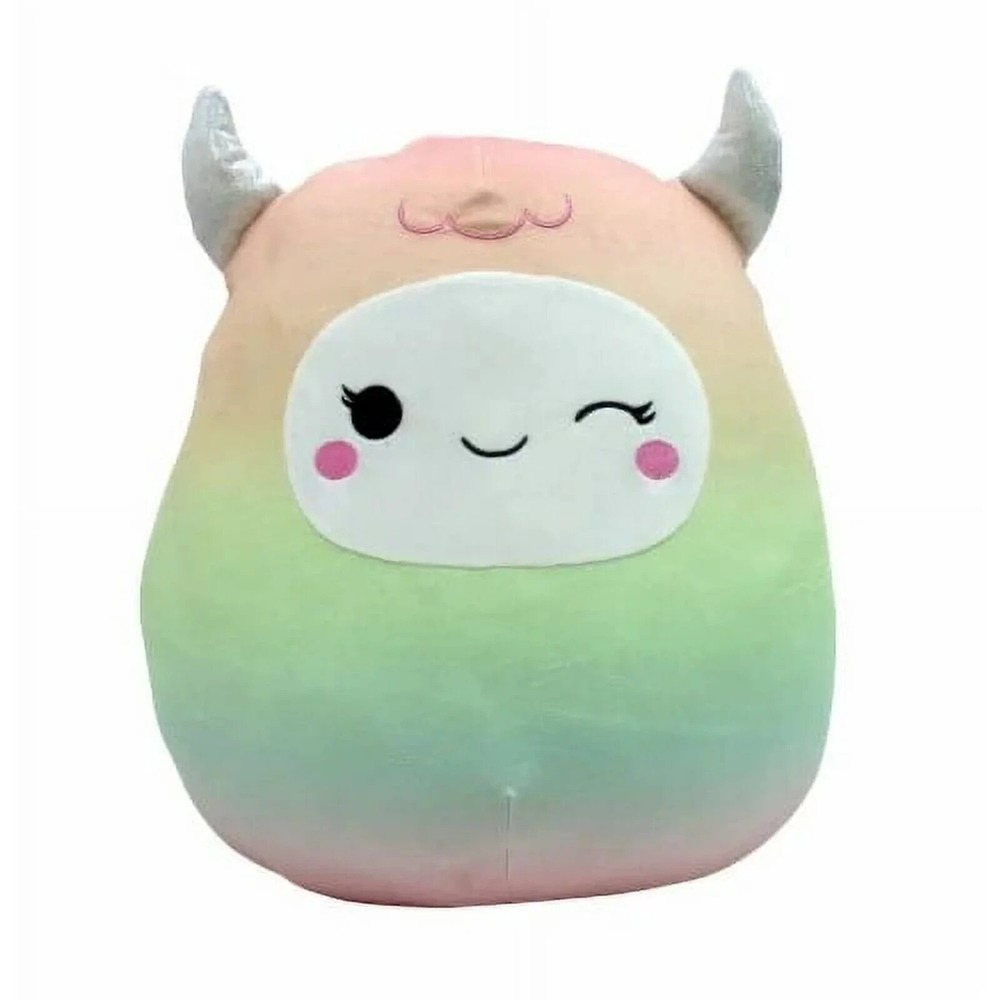 NWT Yara the Yeti 20" Jumbo Squishmallow Rainbow Plus Kelly Toy